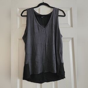 Gray Sleeveless Women's Top